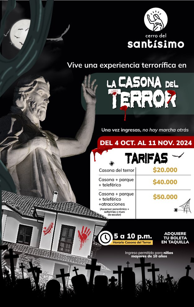 Casa del Terror Cerro Santísimo